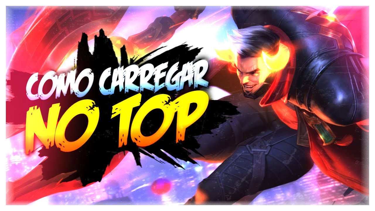 COACH PARA TOP LANE - COMO CARREGAR NO TOP