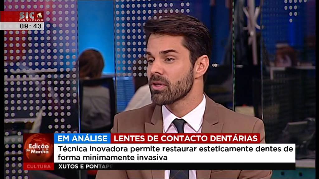 Facetas dentárias e lentes de contacto dentárias | Dr. Hugo Madeira | SIC Notícias