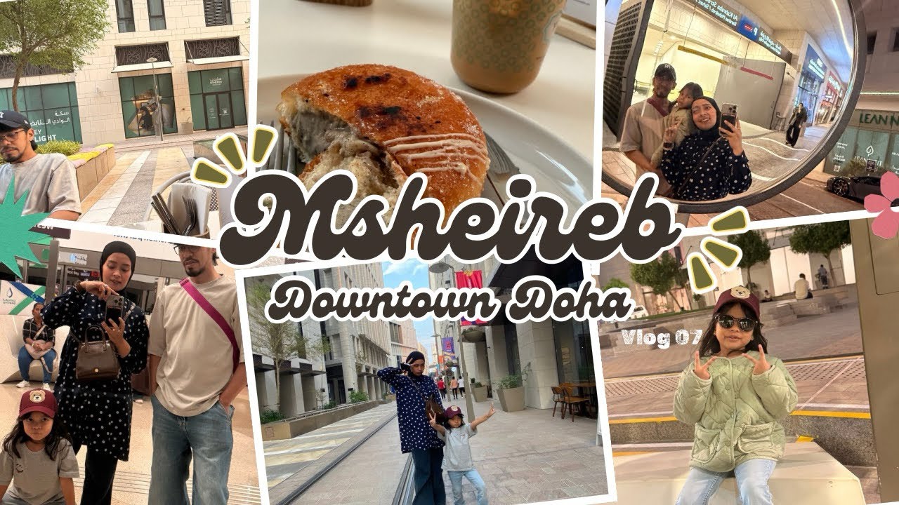 Mau liat banyak Supercar? Atau Cafe hopping? - Downtown Doha (Msheireb) - Vlog 07