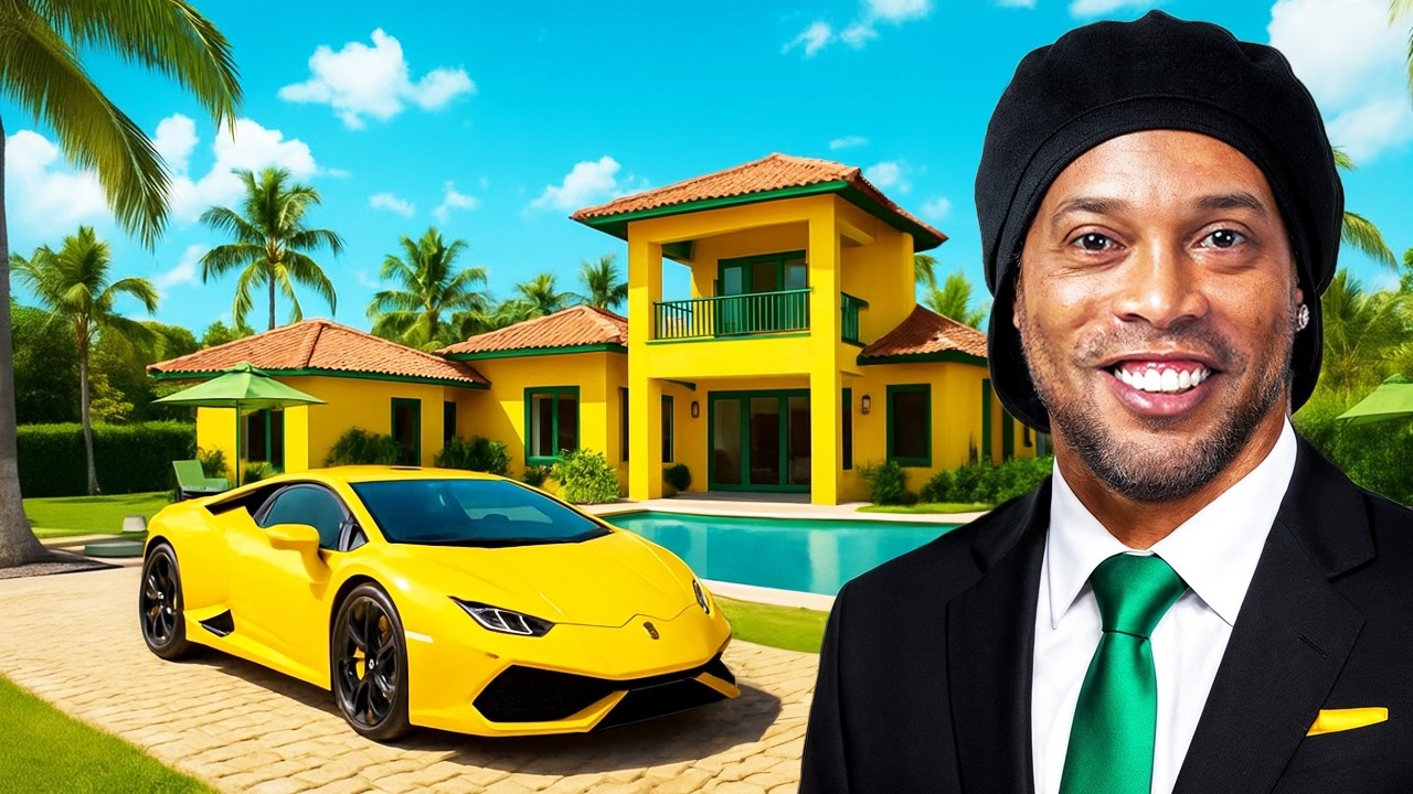 Tak Żyje RONALDINHO! Szokujące BOGACTWO Piłkarskiej Legendy!