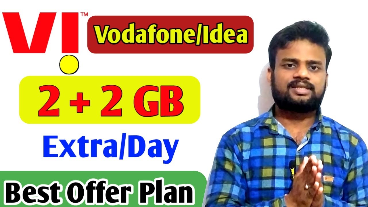 Vodafone 4GB Data Daily Best Offer 2021 || Vodafone Unlimited Best Offer || Vi New Unlimited Plan