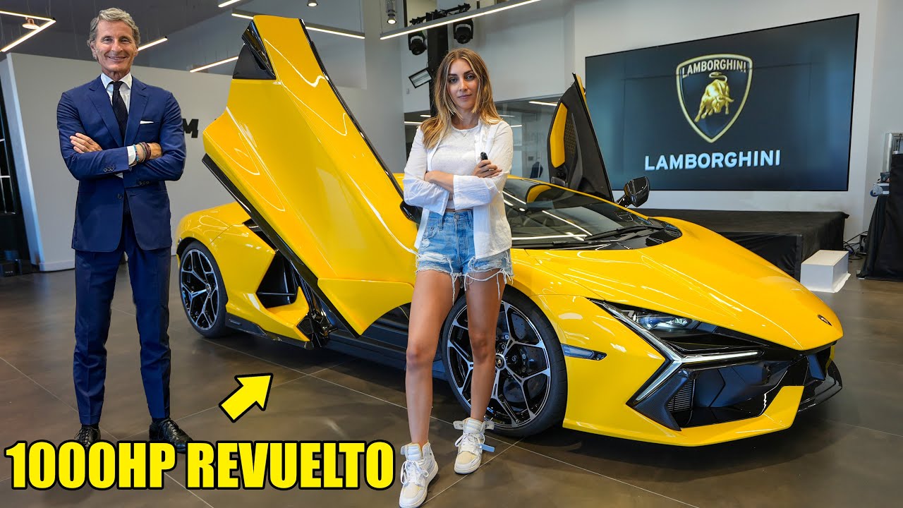 I told you I was buying a V12 Lamborghini
