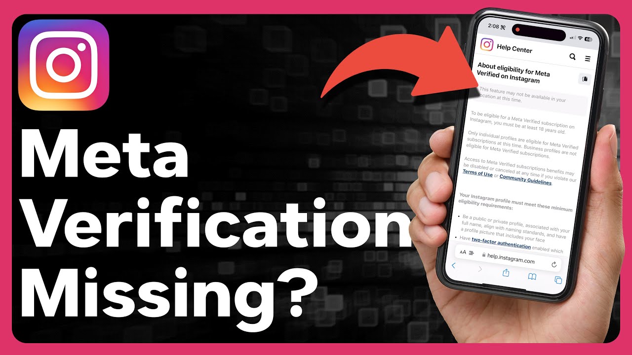 How To Fix Meta Verification Not Available On Instagram