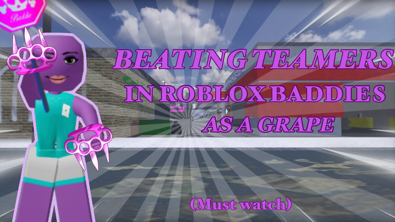 ✧⊹🍇˚𖢆 Trolling as Grape in ROBLOX BADDIES ✧⊹🍇˚𖢆 (MUST WATCH)