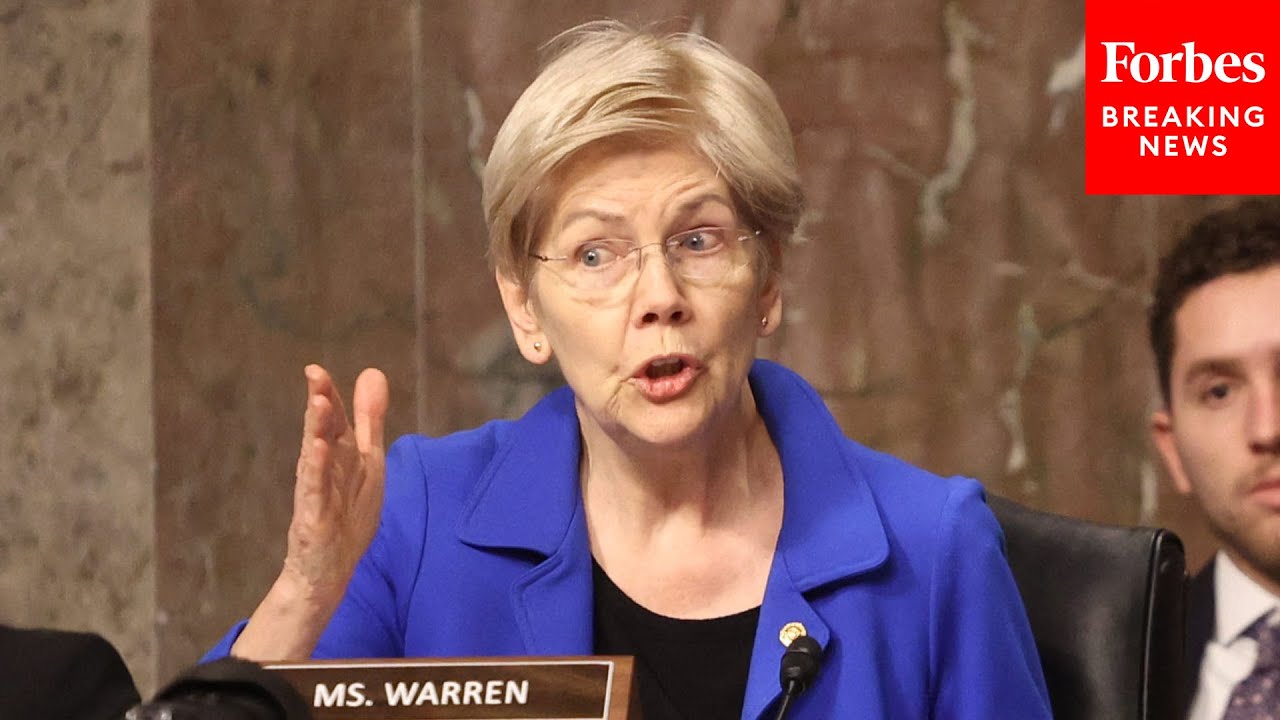 'Debanking Is A Real Problem': Elizabeth Warren Discusses Unfair Practices By Banks