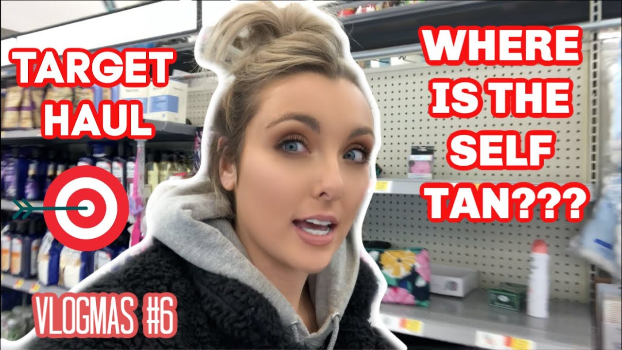ISSA PHOTOSHOOT | TARGET MINI HAUL + HUNTING FOR SELF TANNER | VLOGMAS DAY 6!