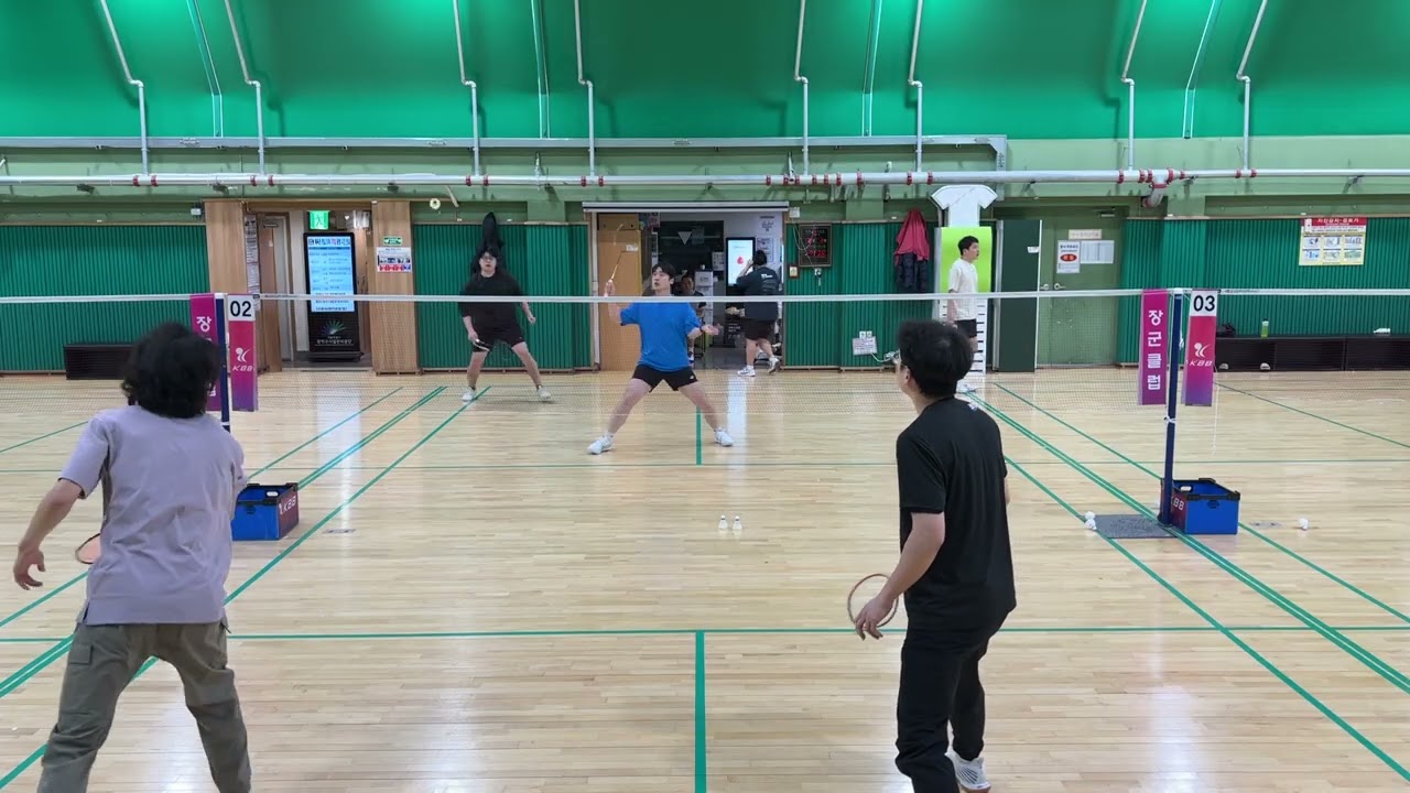 260203 보스 배드민턴 01 (경민 진하 유경 은성)