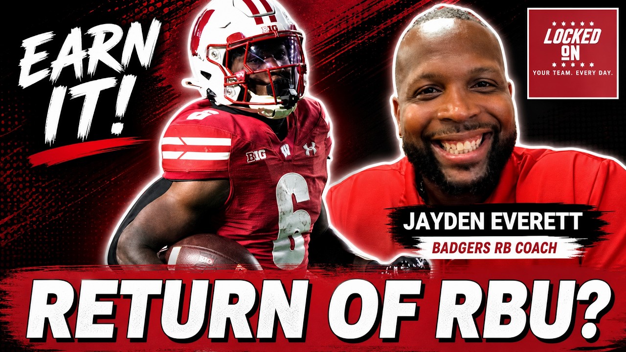 EXCLUSIVE: Wisconsin Badgers RB Coach Jayden Everett JOINS! What does it mean to coach at RBU?
