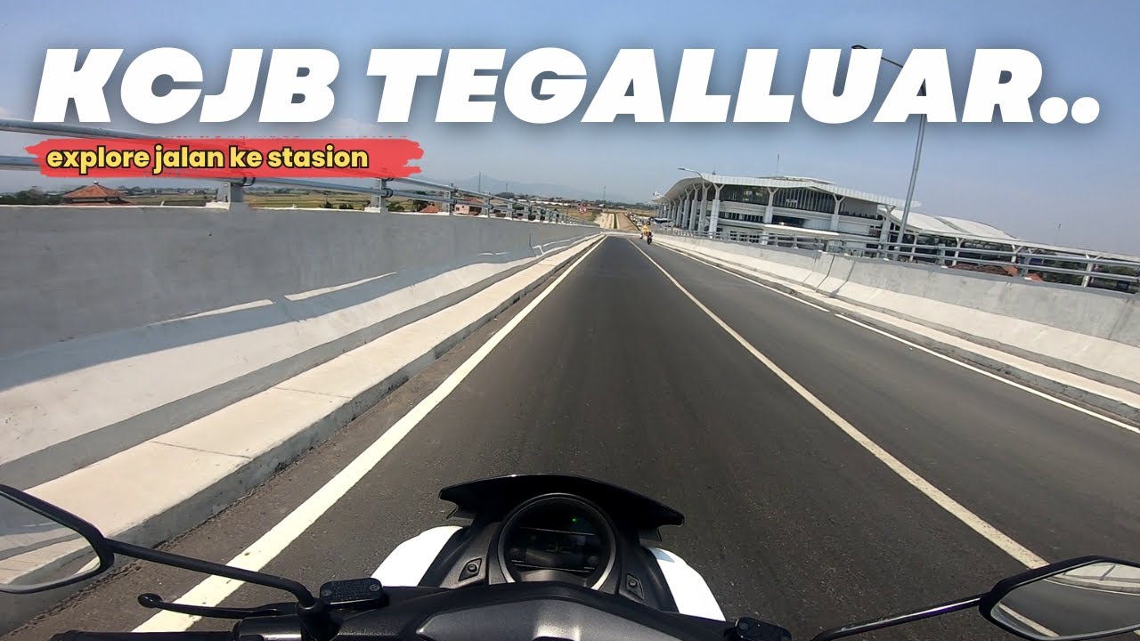 Jalan Ke Stasiun KCJB (Kereta Cepat Jakarta Bandung) Tegalluar