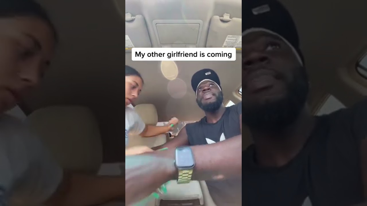 My other girlfriend coming #couplegoals #relationshipgoals #shorts #youtubeshorts