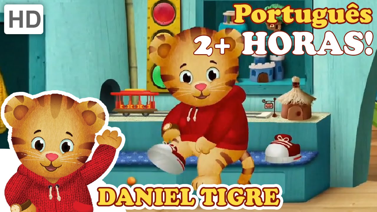 Daniel Tigre em Português - 2 Horas De Daniel Tigre (HD - Episódios Completos)