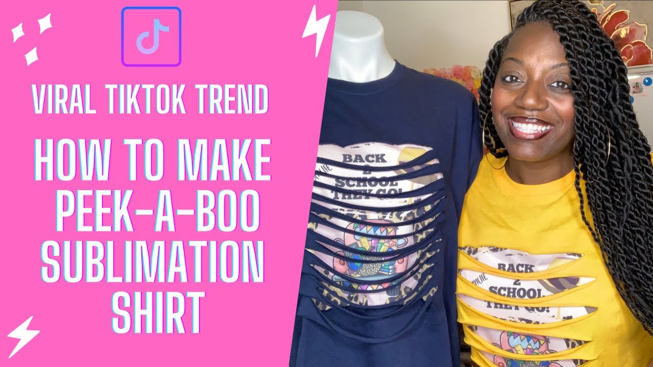 How to make a Peek-a-boo Shirt Collab with 