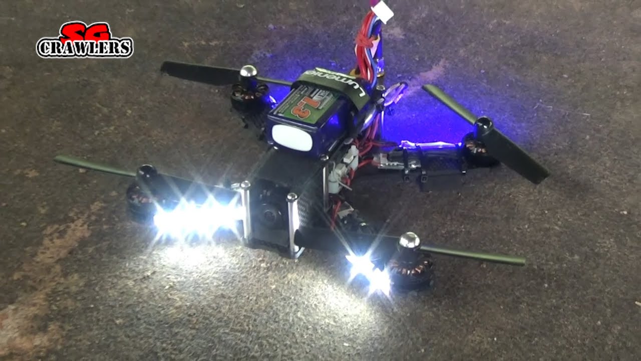 Lumenier QAV210 racing drone free flight