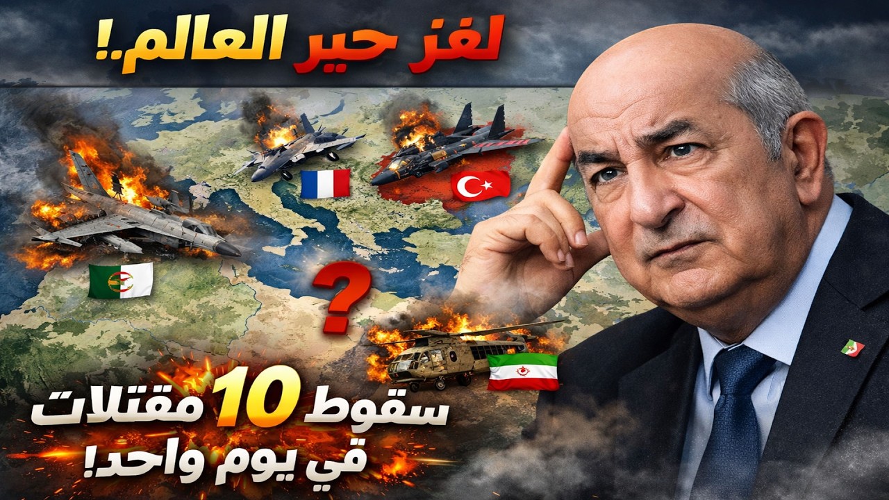سقوط 10 مقاتلات في يوم واحد ؟! ما السر وراء الحوادث الغامضة عبر العالم!