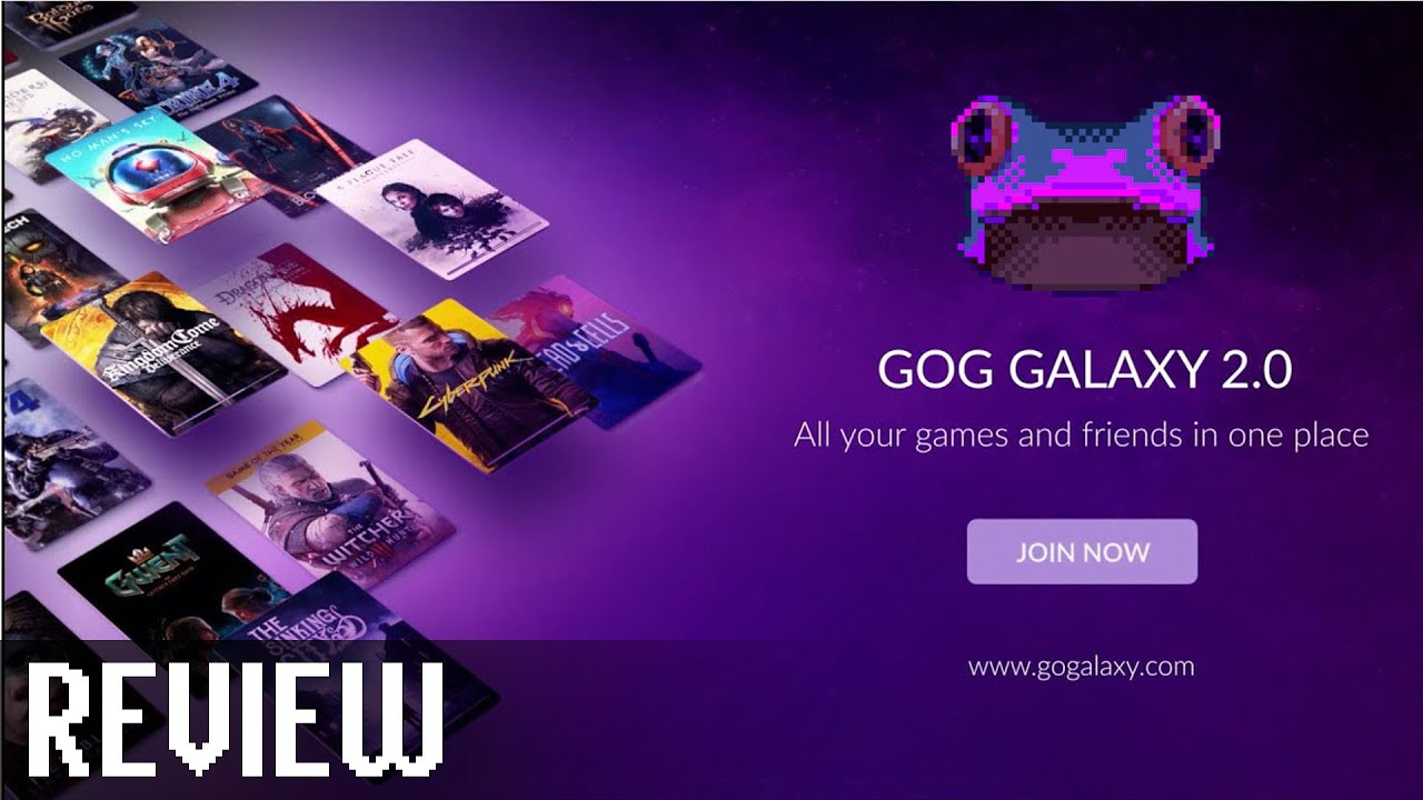 GOG GALAXY 2.0 Beta | Review | LowRez HD | deutsch