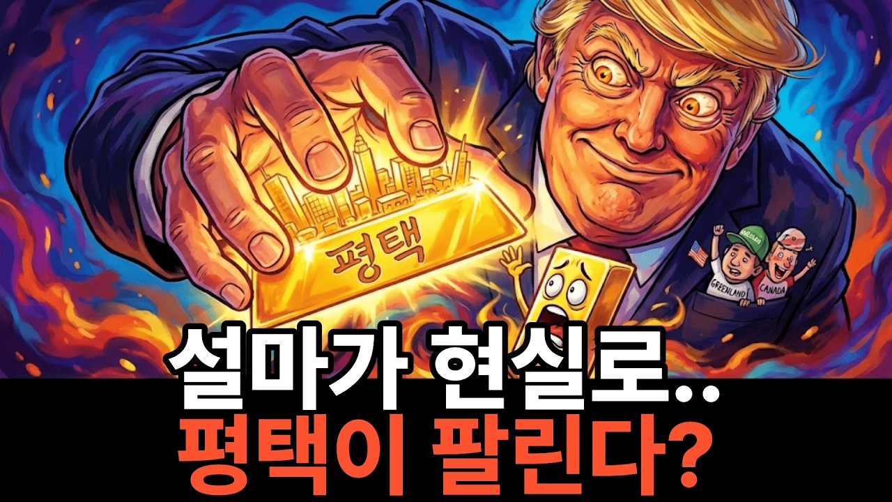 그린란드·캐나다 리스크가 평택으로? 트럼프 영토쇼핑 시대에 내 돈 지키는 법