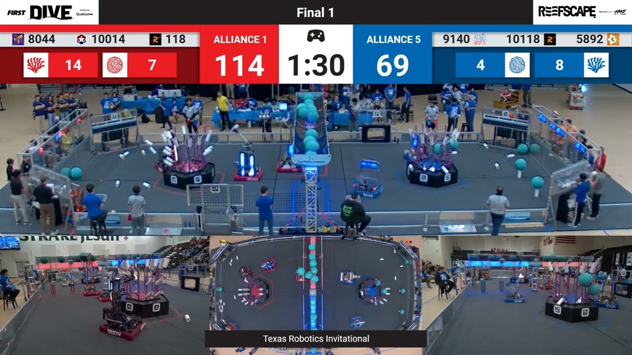 TRI 2025 Final 1: Robonauts 118 vs Robonauts 10118