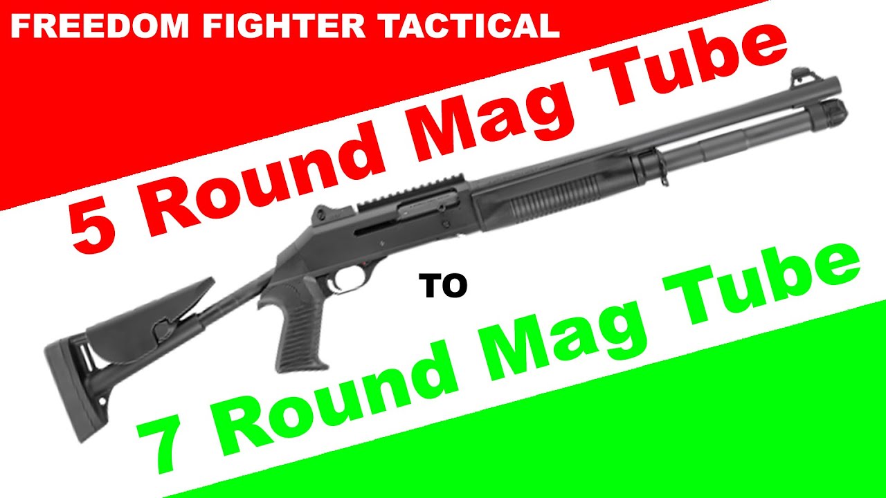 How to: Benelli M4 Magazine Removal and Installation of Full Magazine Tube