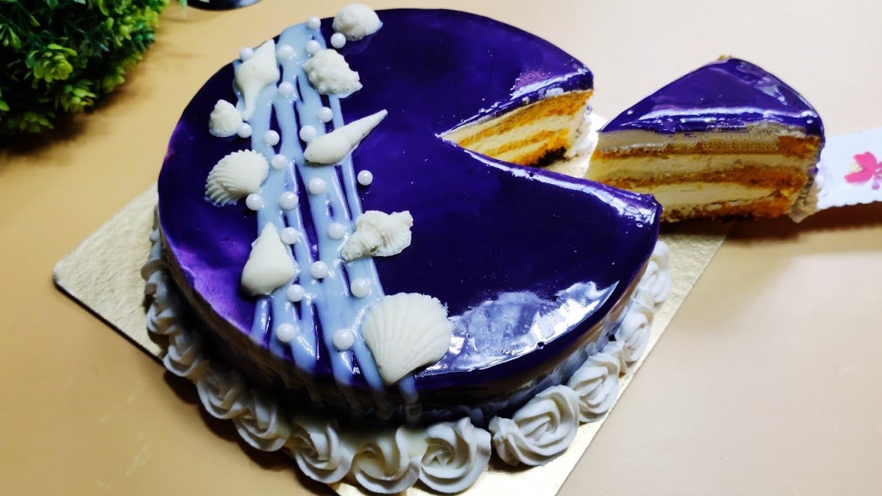সমুদ্র বিলাস কেক | ২টা ডিম দিয়ে তৈরি আমের কেক | Sea Beach Cake | Mango Sponge Cake | Glaze Cake | Ca