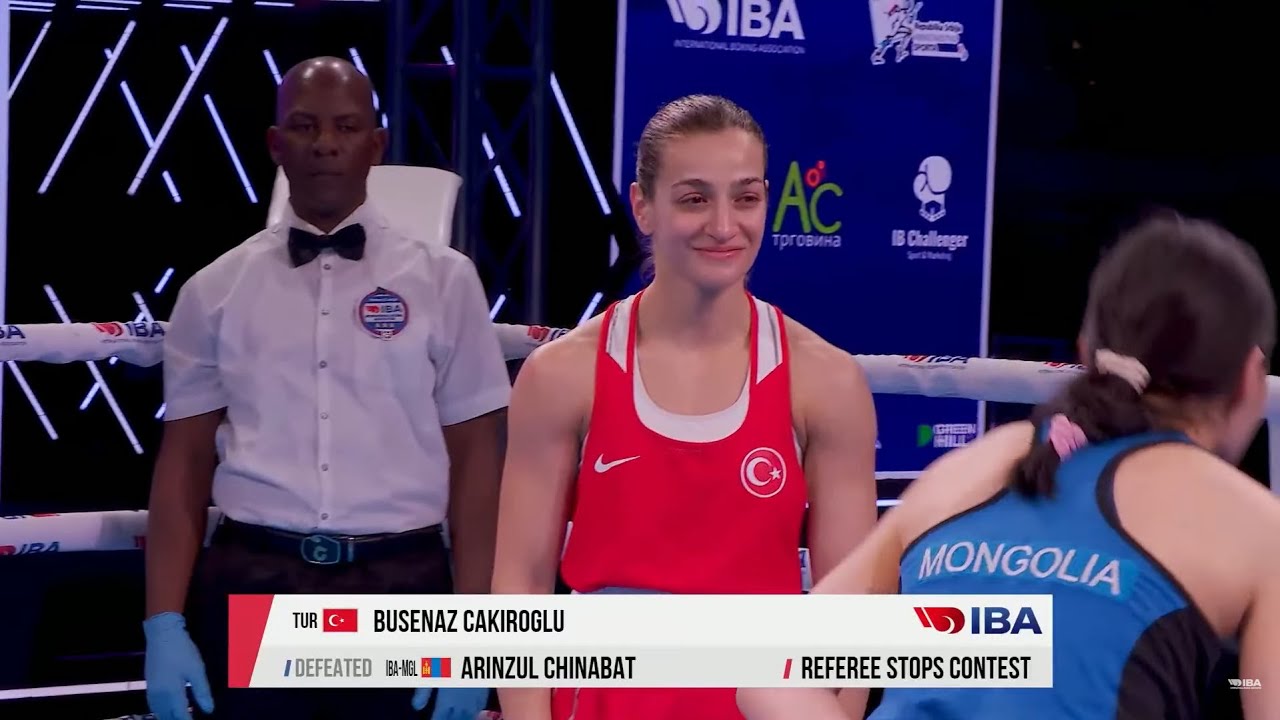 QF W52kg CAKIROGLU BUSENAZ (TUR) vs CHINABAT ARINZUL (IBA-MGL) | IBA WWCHs Niš 2025
