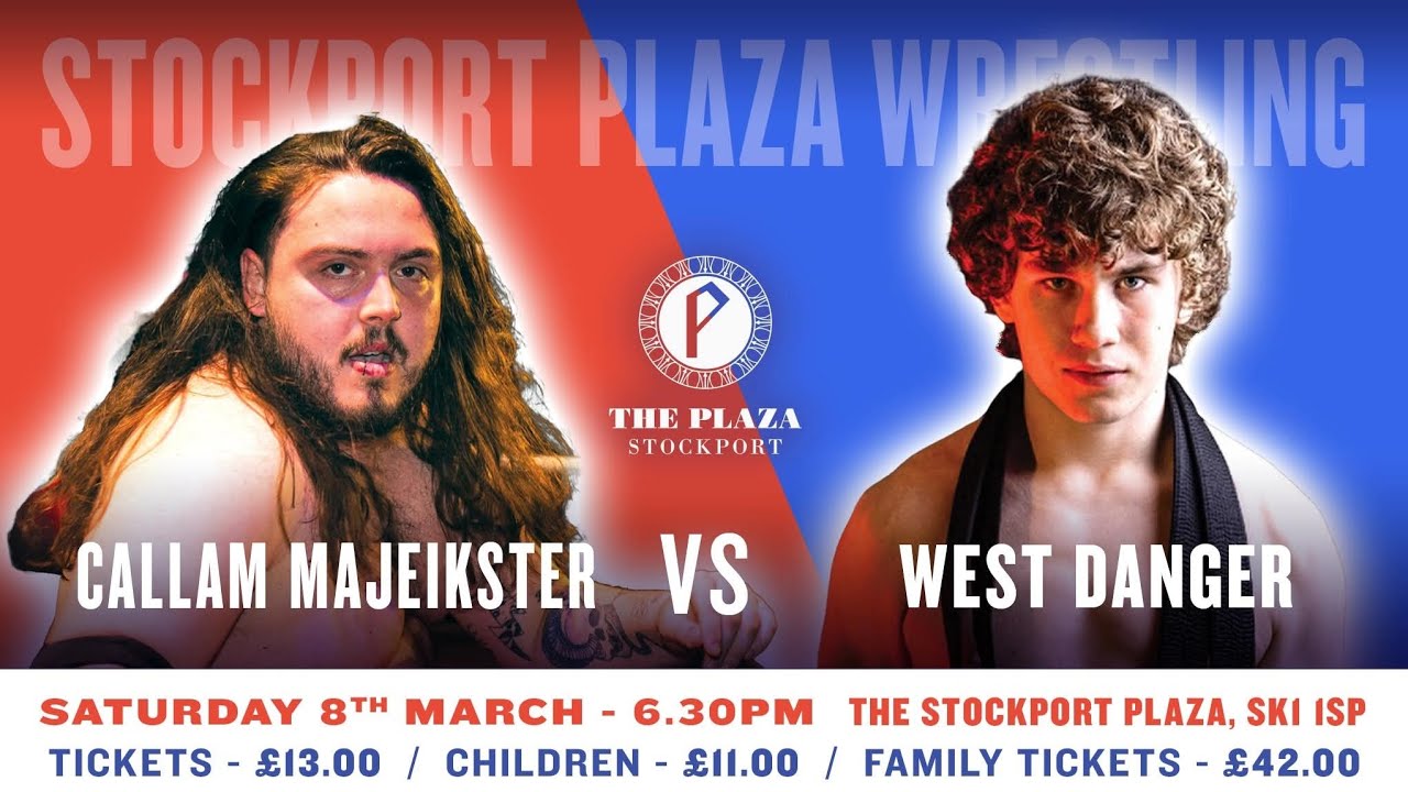 Callam Pierce (Majeikster) Vs West Danger // Stockport Plaza Wrestling 08/03/2025