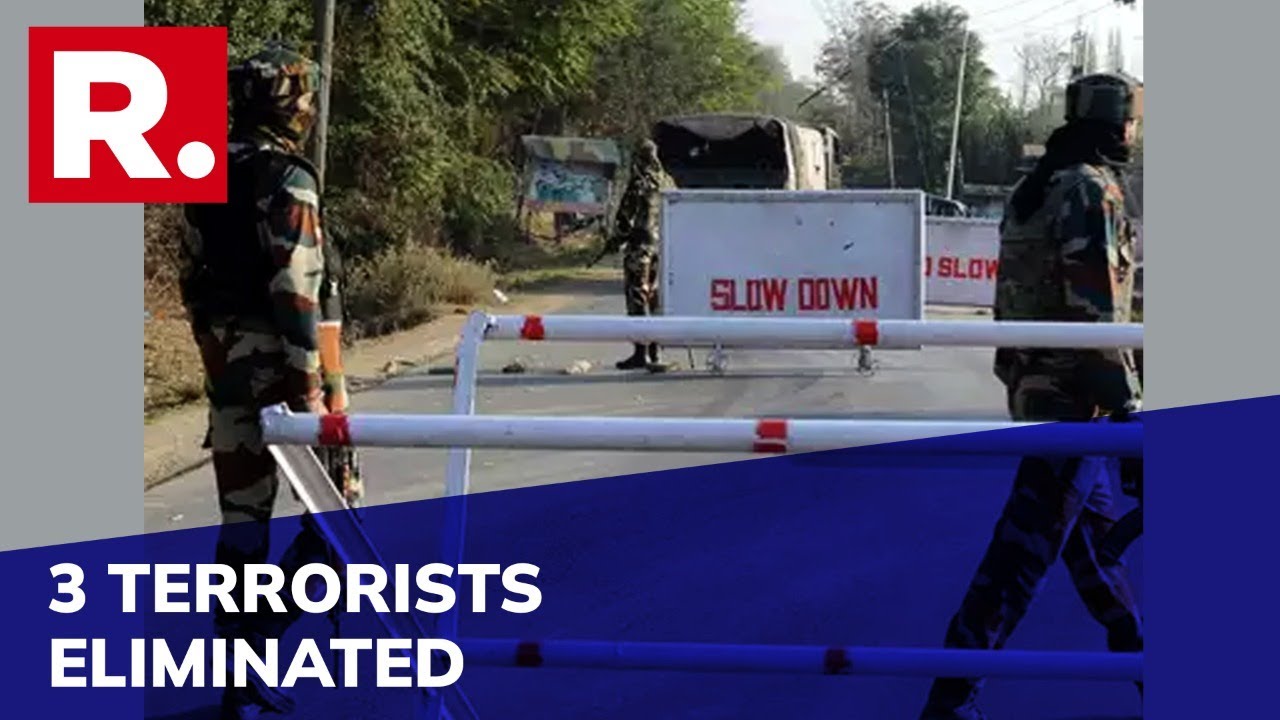Forces Neutralise 3 Terrorists In Shopian District Of J&K After Encounter In Nagbal Area