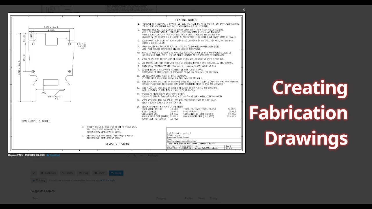 KiCad 5.1 — Создание чертежей для изготовления