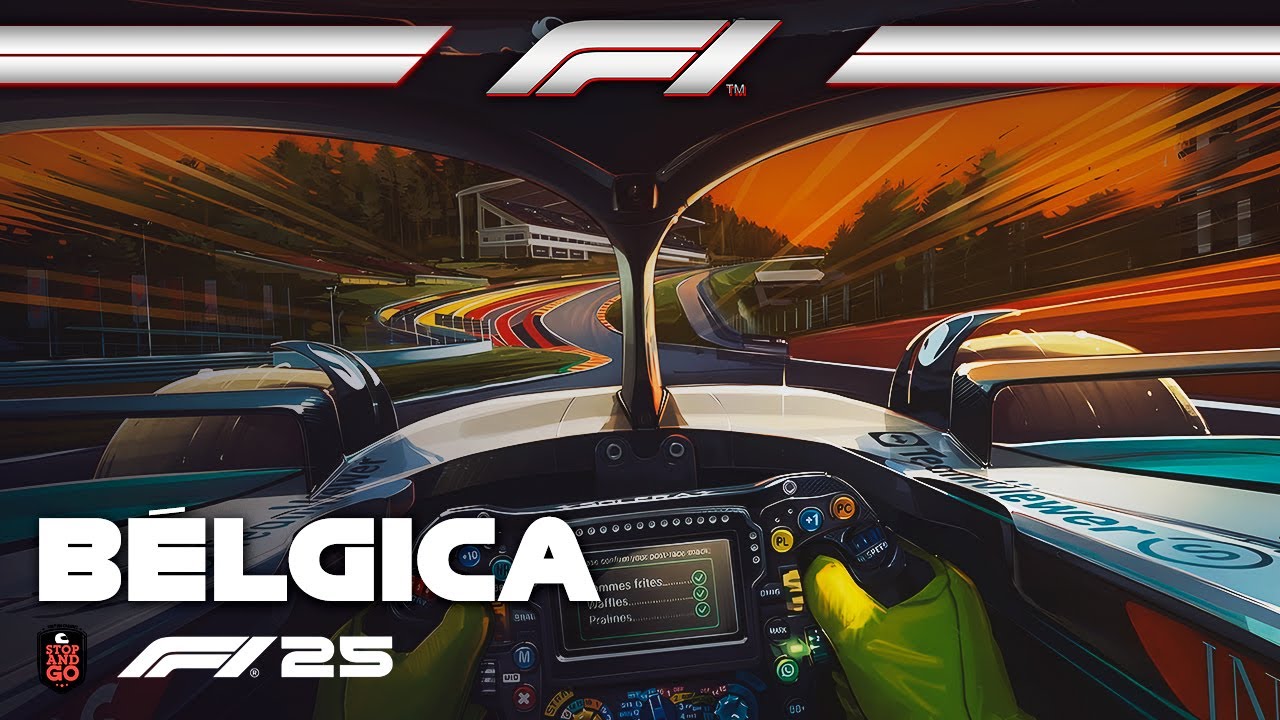 SUPER PRO F1 - BÉLGICA - ETAPA 4 - F1 AO VIVO - T26 | CAMPEONATO F1