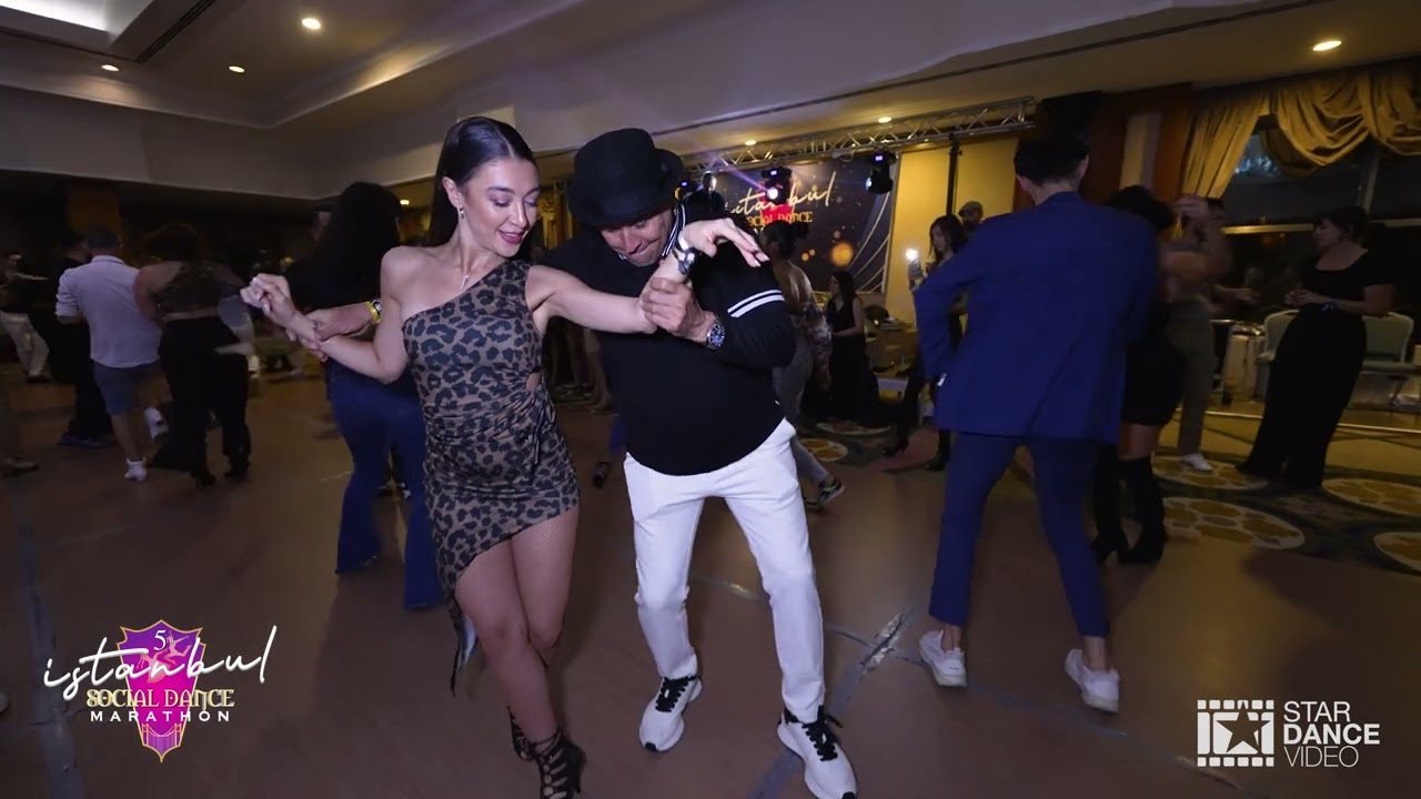 Osmar Perrones & Beyza &Ouml;cal ~ social dancing @ Istanbul Social Dance Marathon
