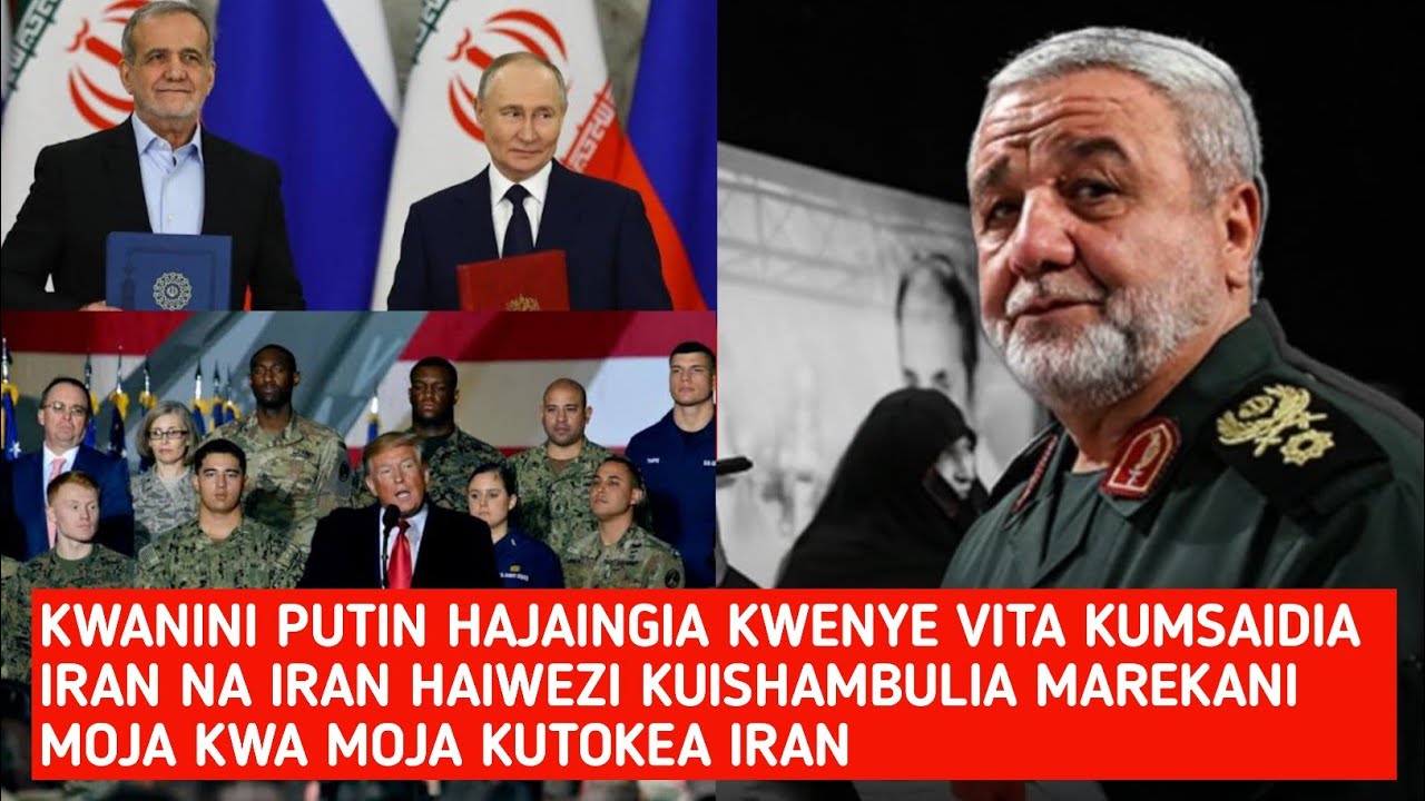 KWANINI URUSI HAISAIDII IRAN KWENYE VITA NA MAREKANI NA ISRAEL 