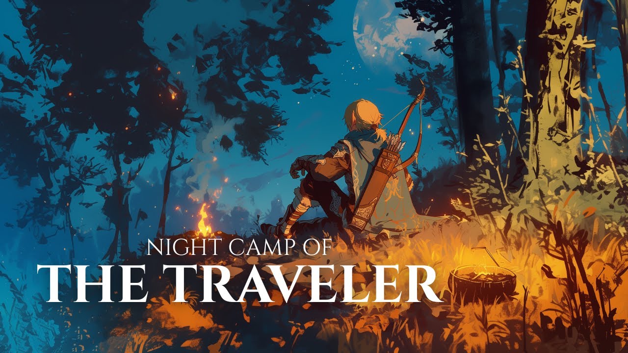 Night Camp of the Traveler | Medieval Fantasy Music for Focus & Study