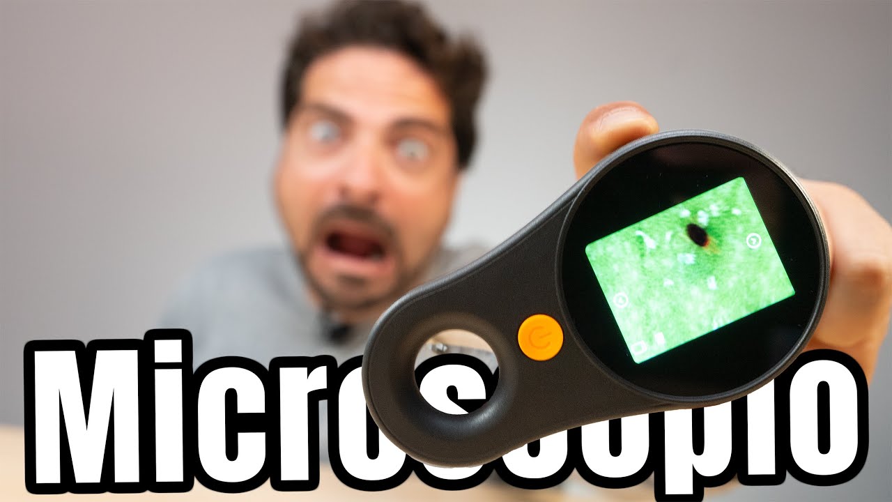 Questo COSO da €12,66 è un Microscopio Digitale che Registra Video e Foto con Luce a Led integrata!