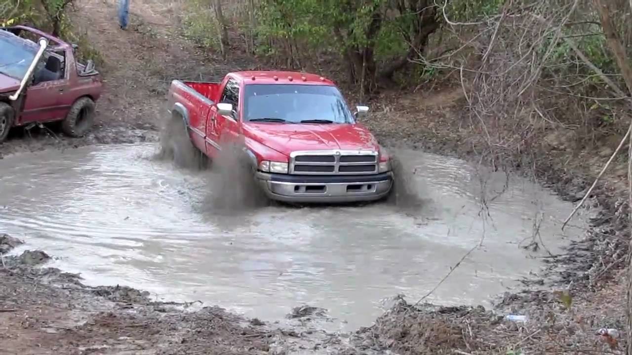 Muddin Lifted Dodge Ram