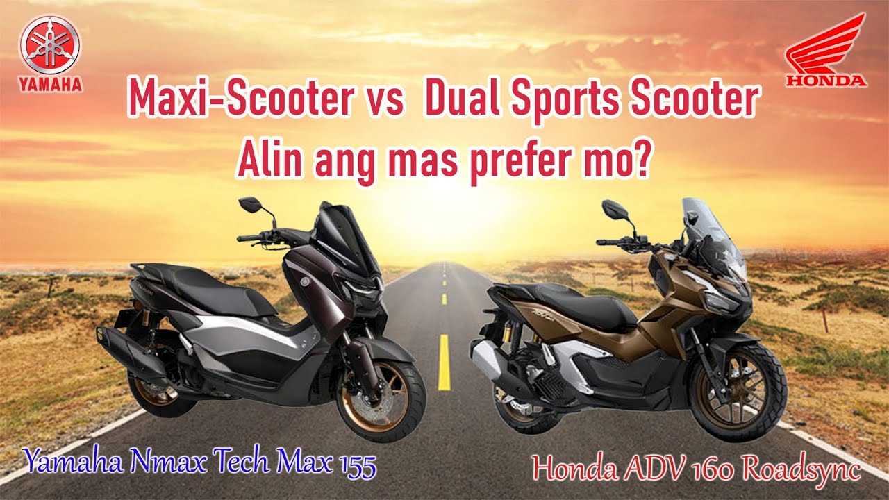 Yamaha Nmax Tech Max Vs Honda ADV 160 Roadsync