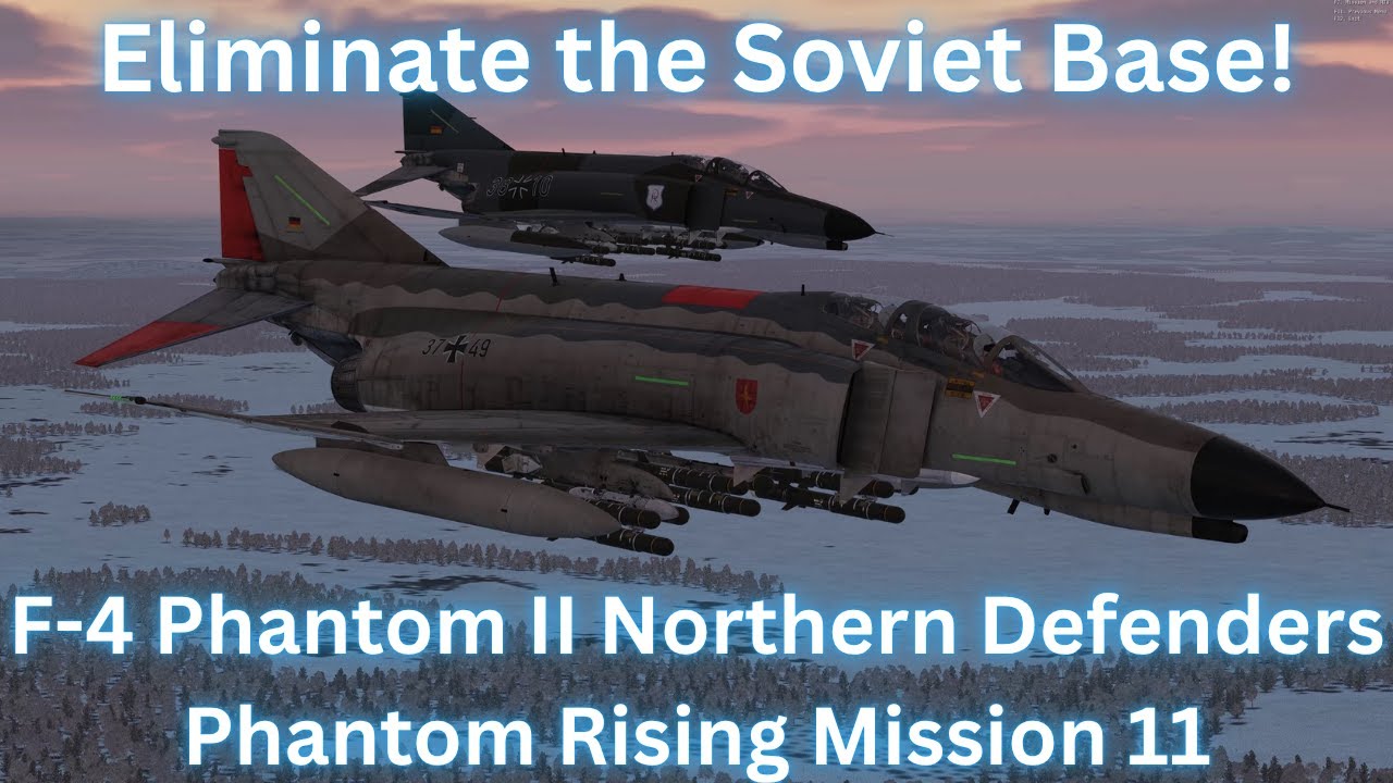 F-4 «Фантом»: уничтожьте советский аэродром! DCS!