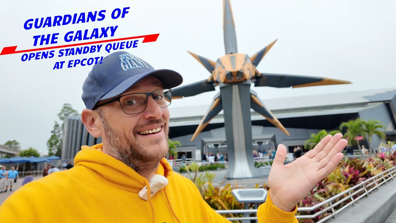 Guardians of the Galaxy: Cosmic Rewind at EPCOT Opens Its Standby Queue! My Experience at Rope Drop!