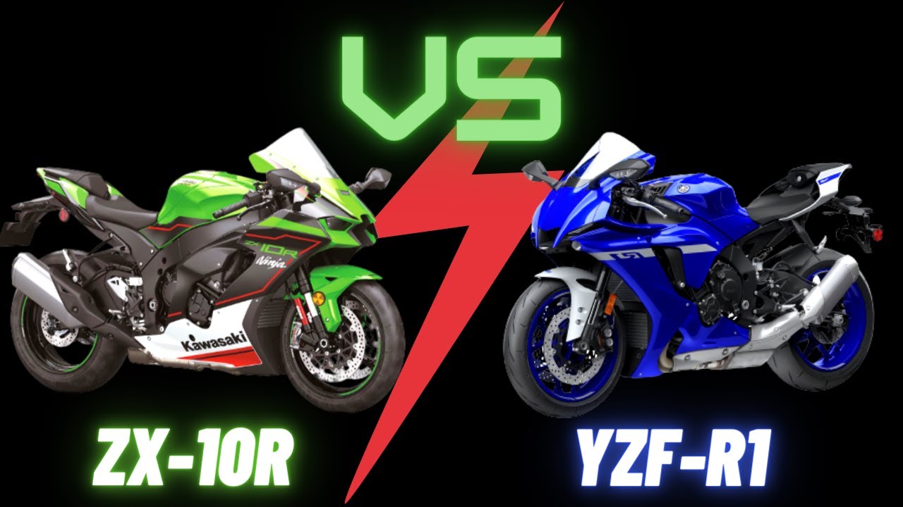 Kawasaki ZX-10R против Yamaha R1 — японское противостояние супербайков