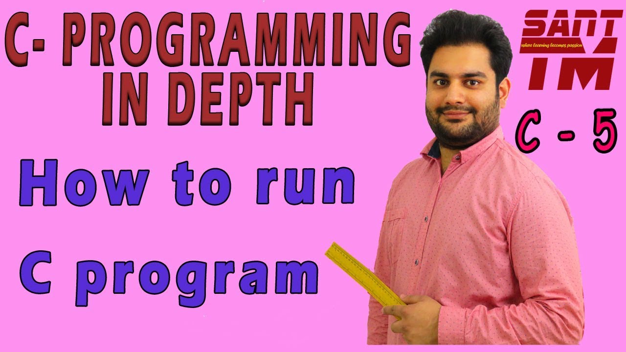 How to install Software and Run C Program in Windows Environment