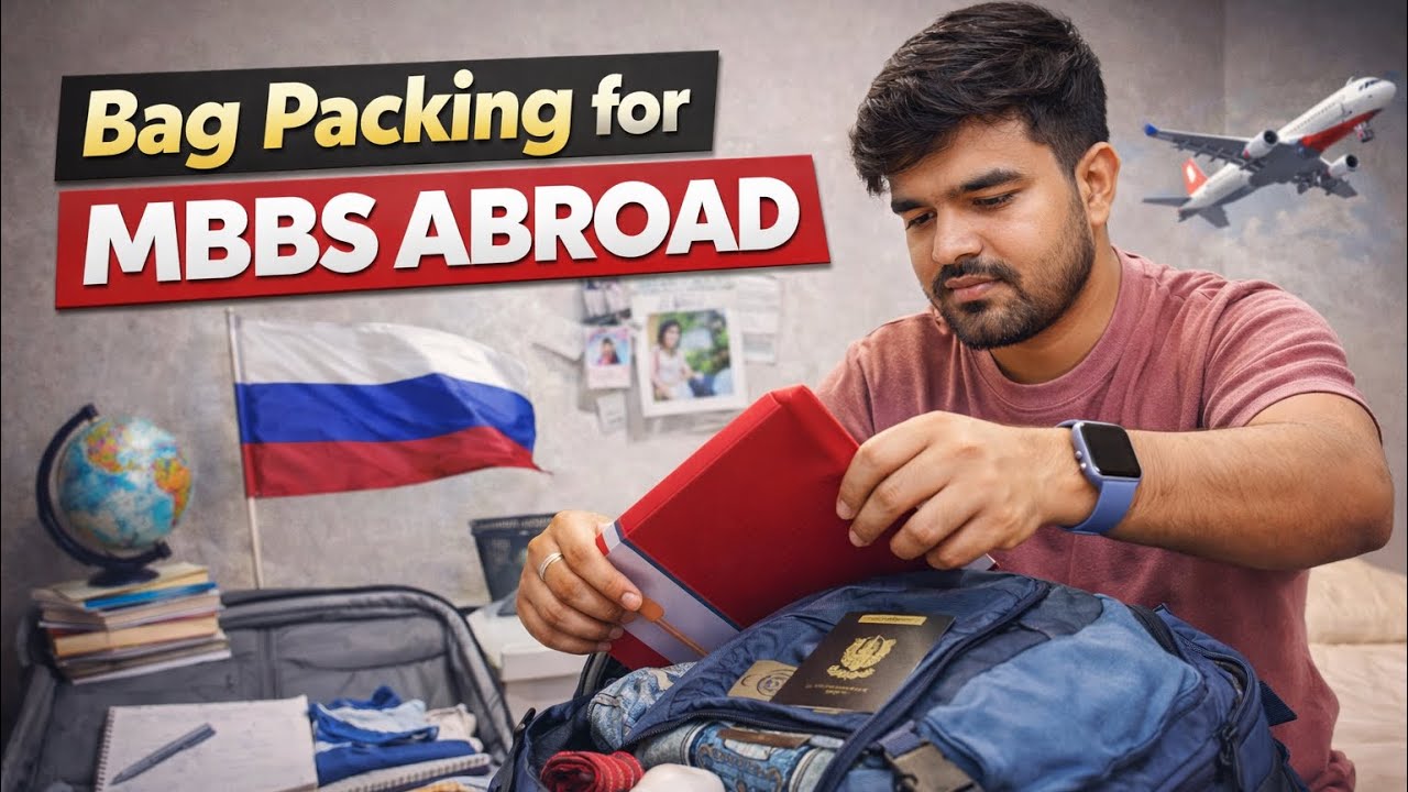 🎒 Bag Packing for MBBS Abroad | MBBS in Russia | Study Abroad Vlog #bagpacking #mbbsabroad 