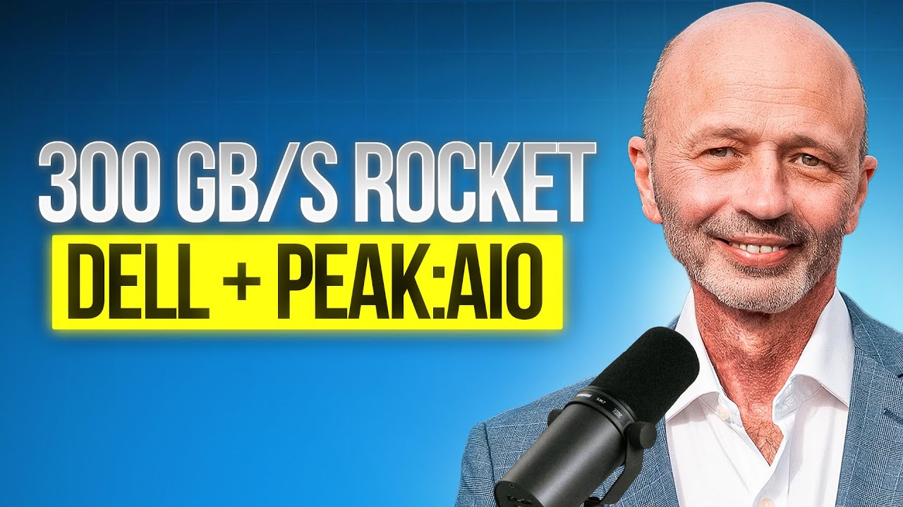 PEAK:AIO на Dell 7725xd: ракета-носитель со скоростью 300 ГБ/с!