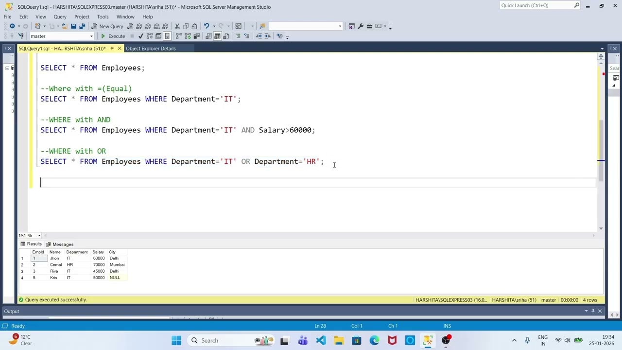 SQL Server WHERE Clause with CASE Statement | Real-Time Examples