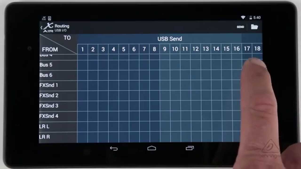 Инструкция по настройке маршрутизации в X AIR (Android)