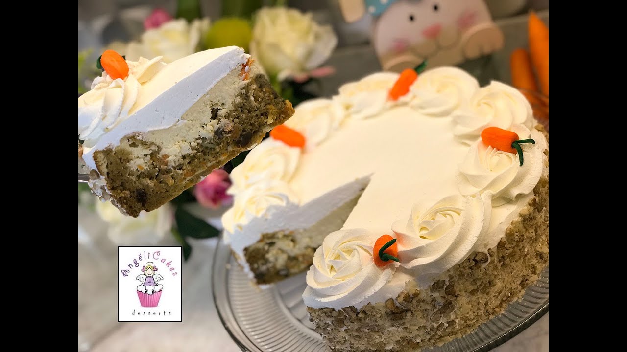 CHEESECAKE DE ZANAHORIA (CARROT CHEESECAKE) FACIL Y DELICIOSO / ANGELICAKES. DESSERTS