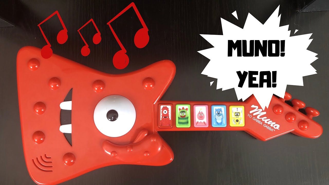 MUNO GUITAR YO GABBA GABBA PLAY WITH ME!!