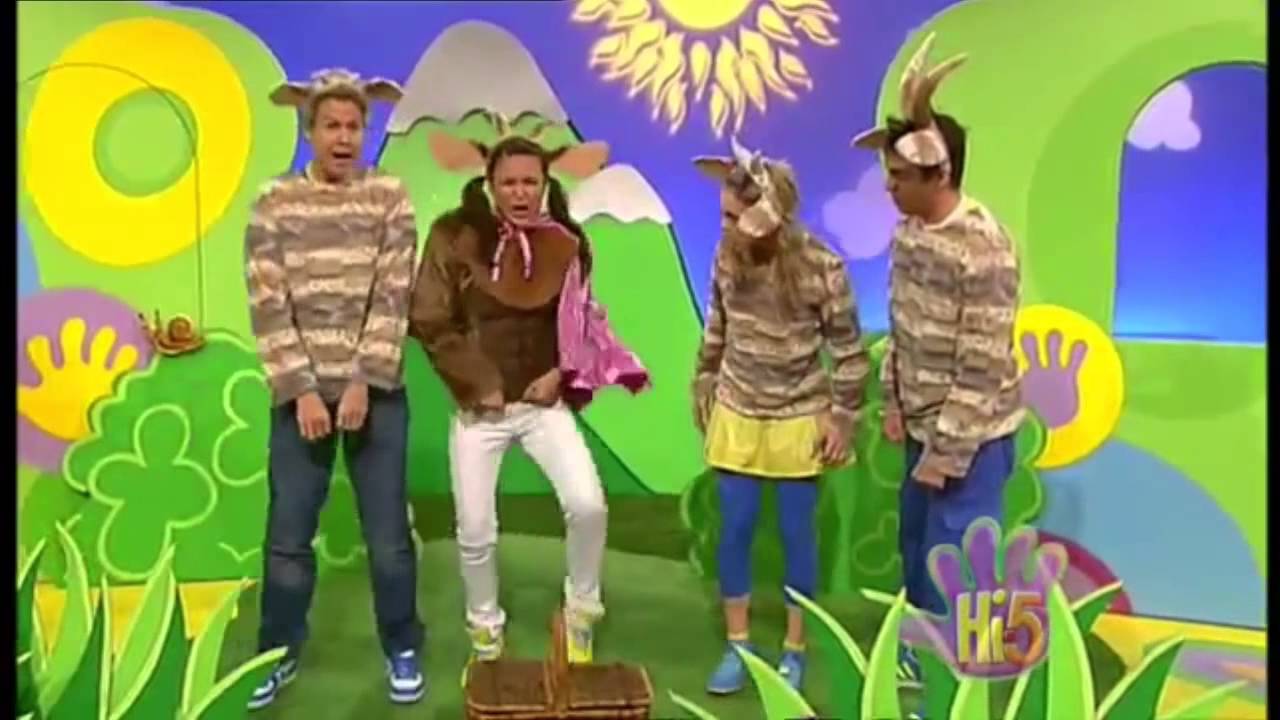 The Goat Family and Yodel the Super Goat