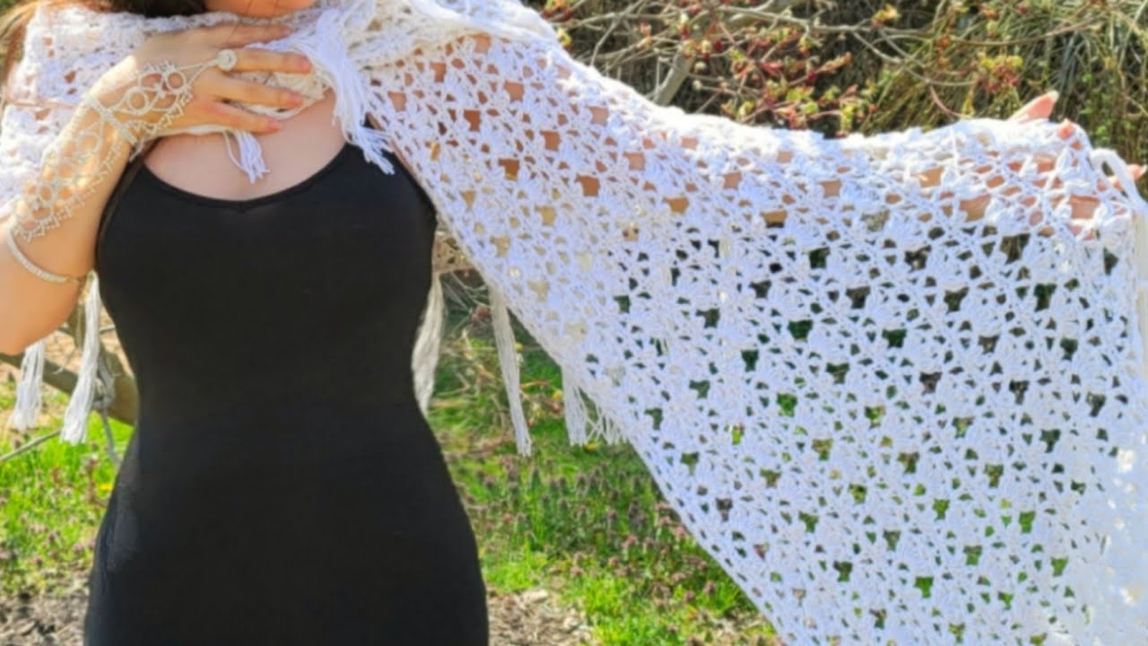 Crochet Wrap | Crochet Shawl | Bag O Day Crochet Tutorial