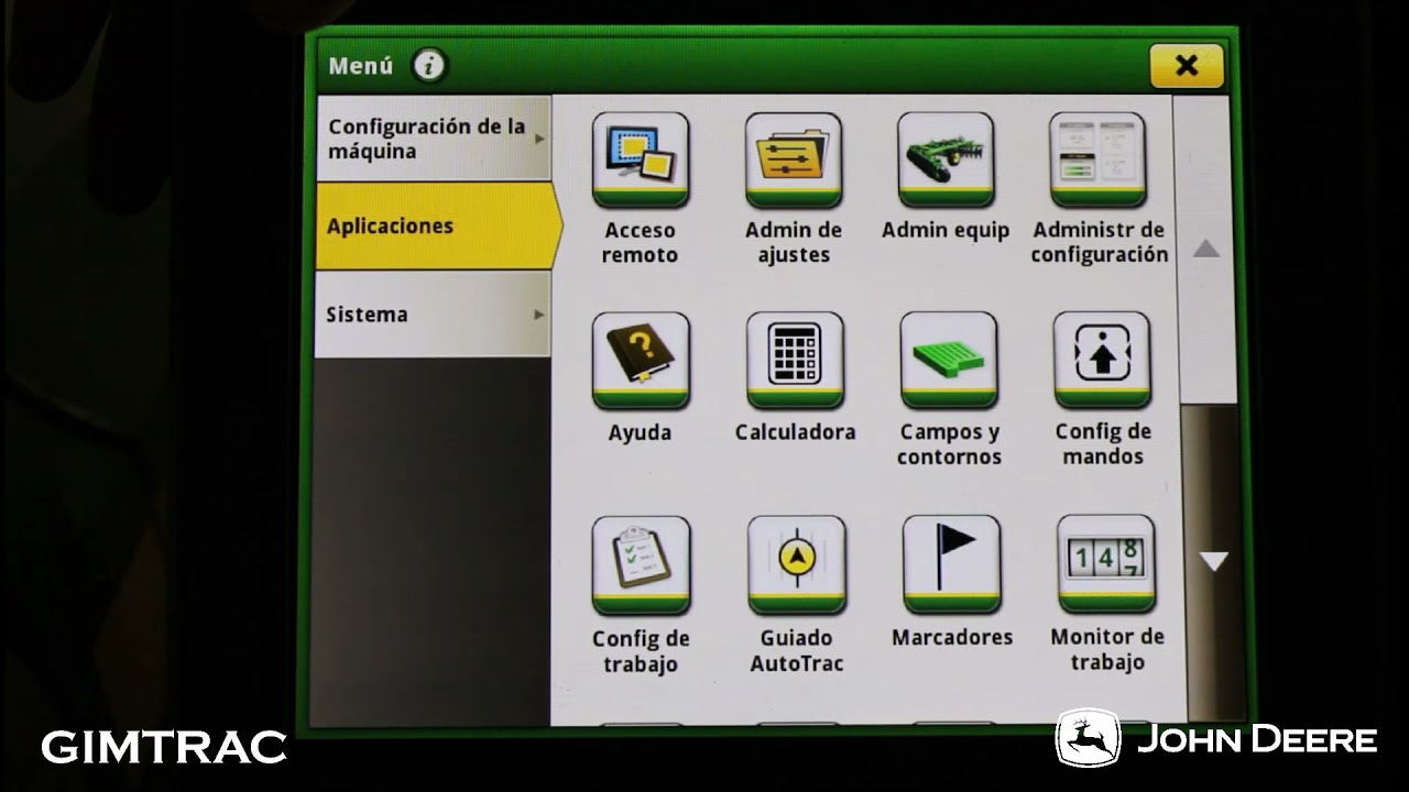 Tutorial - Pantalla 4240 ¿Cómo configurar máquina e implemento?