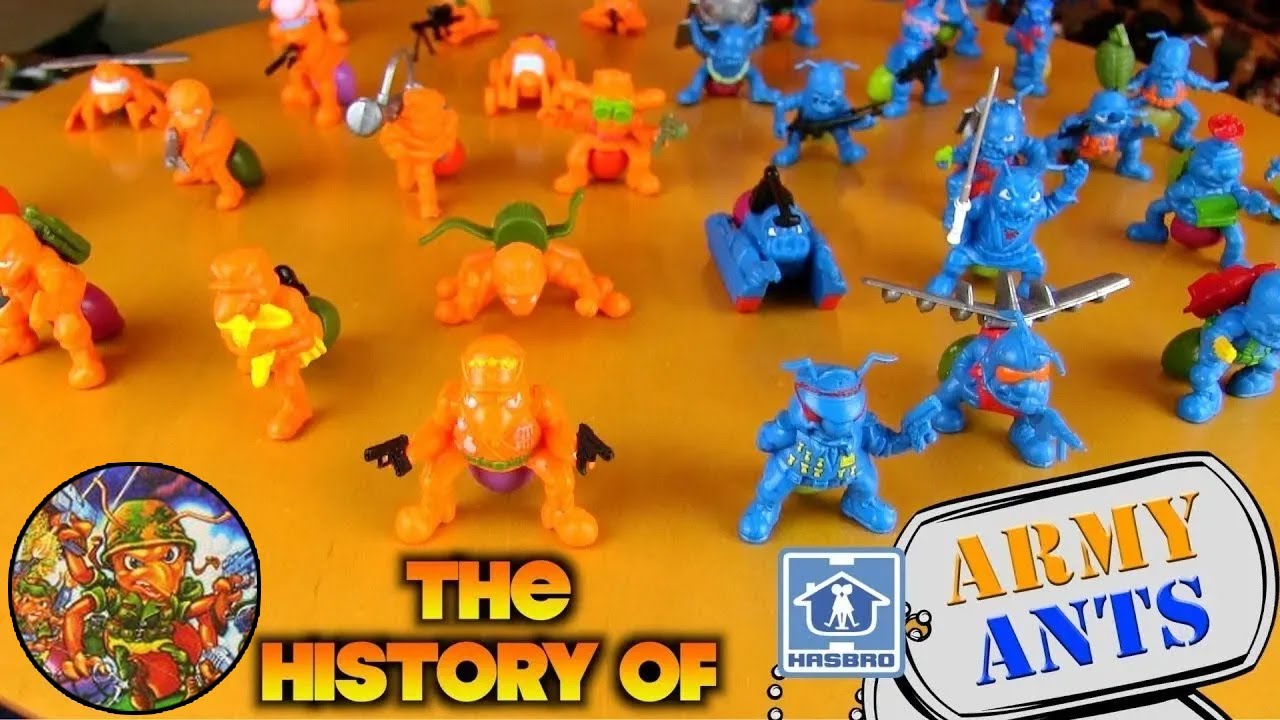 Charge! The History of Hasbro's ARMY ANTS! (1987)