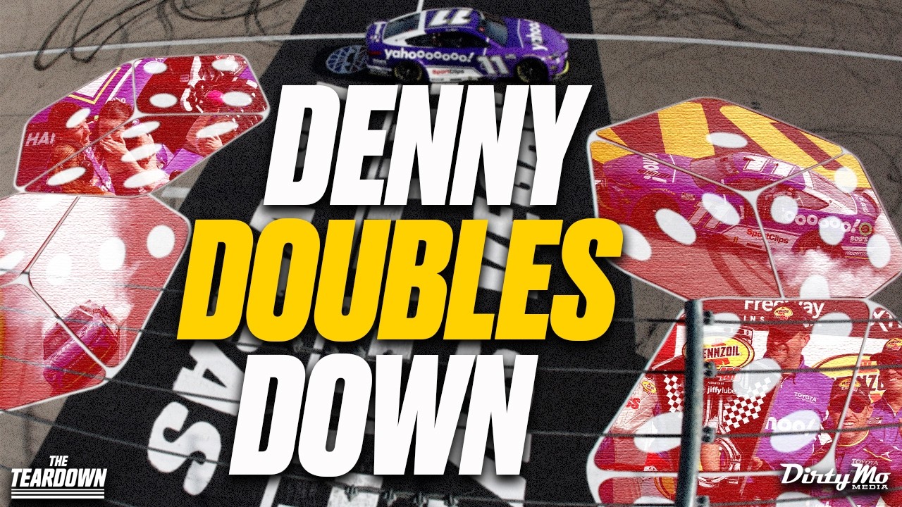 Denny Hamlin Keeps His Hot Hand in Vegas!