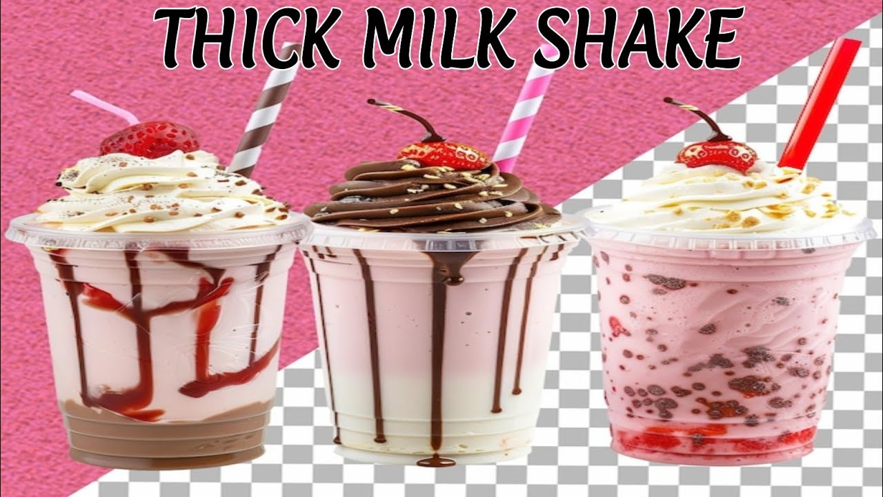 Thick Milk Shake recipe.Vanilla Thick Milk Shake.